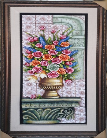 TERRACOTTA Decorative Flower Vase Wall Hanging