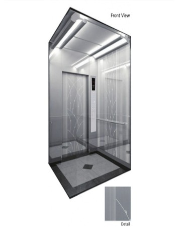 450 Kg Capacity 10 Stop Passenger Lift