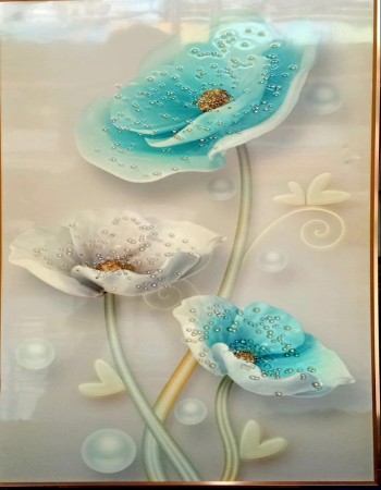 Blue Poppy Wall Art