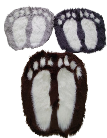 Footprint Rug  Add a playful touch to your decor