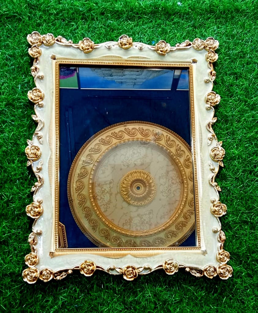 Decorative PVC Square Shape Mirror 20x16 inch Small