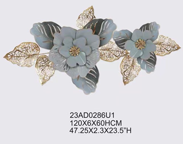 Ethnic Handcrafted Metal Wall Art Iron Wall Hanging Home Decoration Perfect for Living Room Hotel (Multicolor)