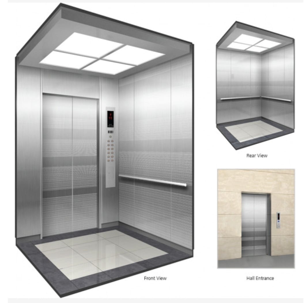 450 Kg Capacity 8 Stop Passenger Lift