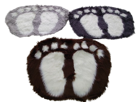 Footprint Rug  Add a playful touch to your decor