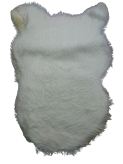 Red Shag Rug  Add a pop of color to your home decor with this soft and cozy rug.