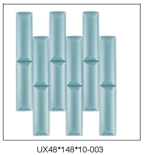 Decorated  Decorative  Design  Shining Mirror Glass Mosaic Tile for Wall Decoration