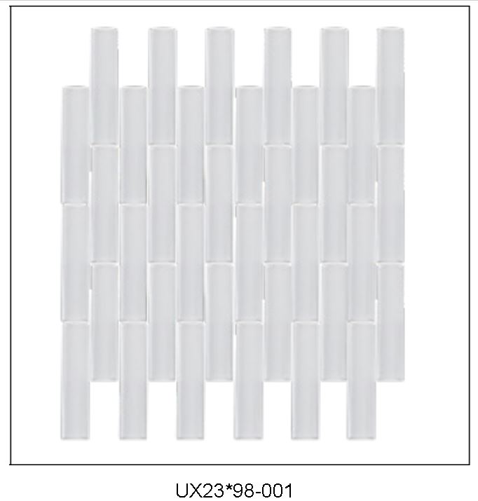 Decorated Decorative Design  Shining Mirror Glass Mosaic Tile for Wall Decoration