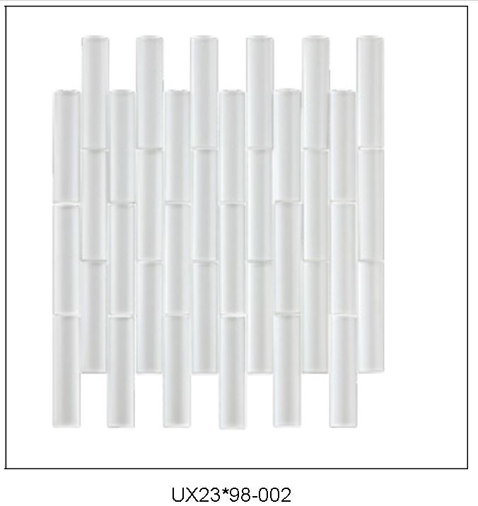 Decorated Decorative Design  Shining Mirror Glass Mosaic Tile for Wall Decoration