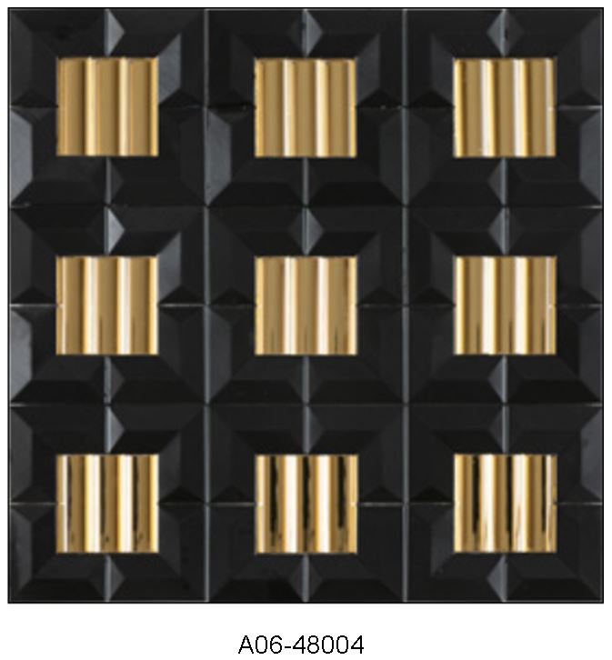 Decorative Design Shining Mirror Glass Mosaic Tile for Wall Decoration