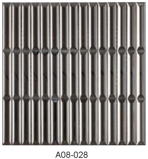 Decorated Decorative Design  Shining Mirror Glass Mosaic Tile for Wall Decoration