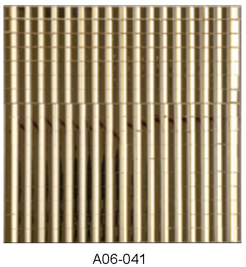 Decorated Decorative Design  Shining Mirror Glass Mosaic Tile for Wall Decoration